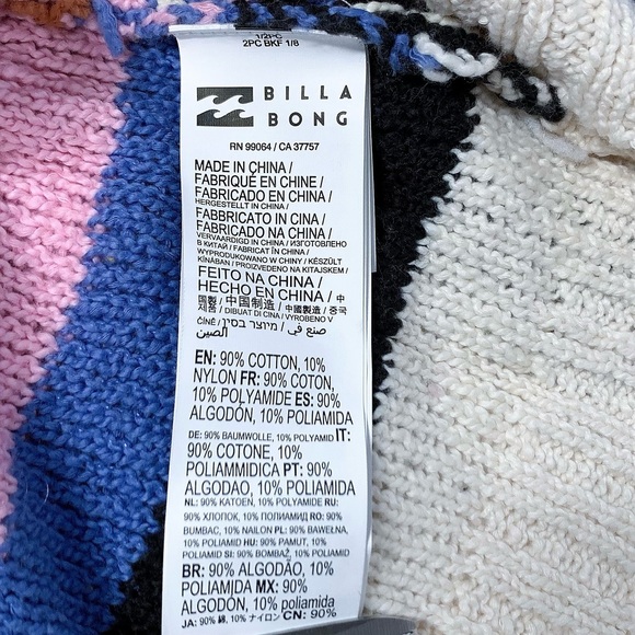 Billabong Seeing Double Crop Crewneck Pullover Sweater in Toffee - Picture 11 of 14